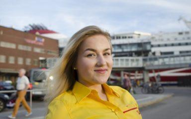 Taru, laivatiimin kesätyöntekijä