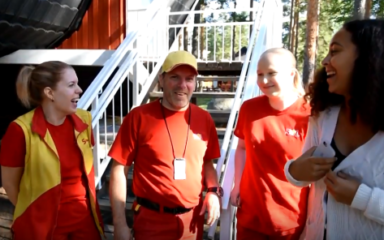 Hauskaa duunia Tykkimäellä